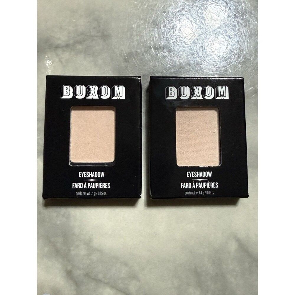 2 Buxom Eyeshadow Eye Shadow Singles Refills Cashmere Craving Boxed